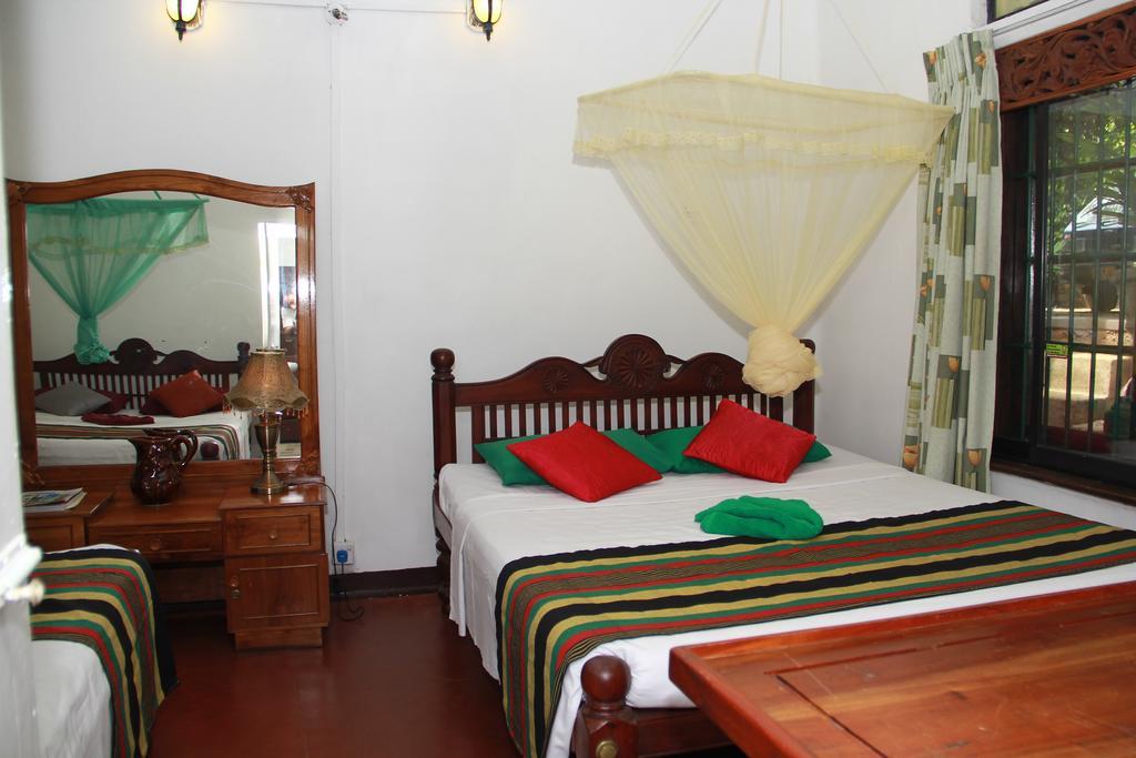 Traditional Kandyan House Rom bilde